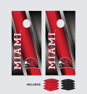 Miami University Swoop Bag Boards Set With Bags